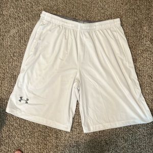White under armour shorts